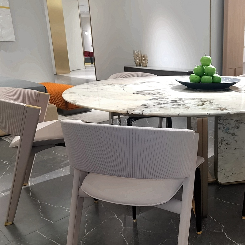 Italian modern dining room table set