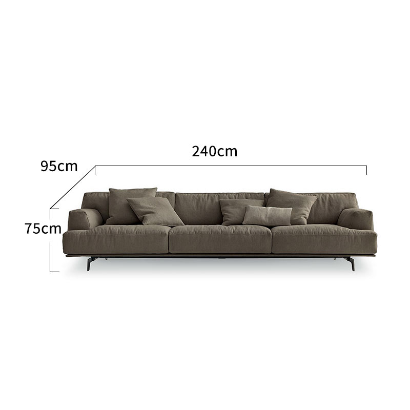 Stylish Black Sofa Design