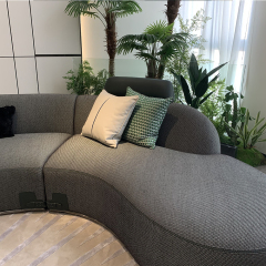 Modern comfortable living room corner design sofa