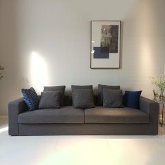 Sectional Modern Fabric Living Room Sofa Set
