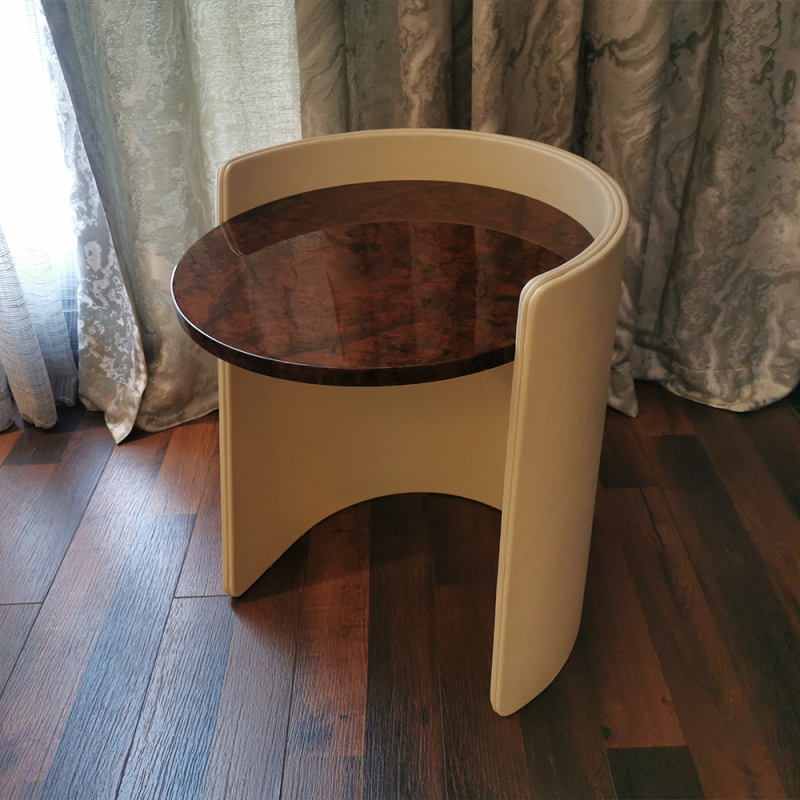 Living Room Furniture Round Sofa End Side Table