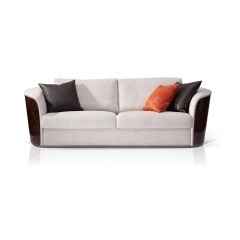 Modern wood veneer sofa to create a fashionable life
