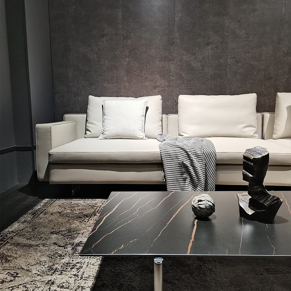 Home Simple Modern Living Room Luxury Fabric Sofa