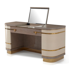 Metal base luxury design dressing table