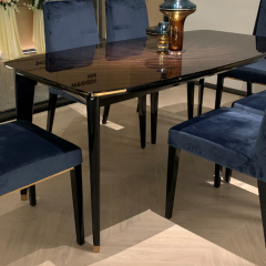 High end modern style restaurant table