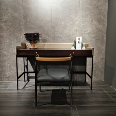 Italian Minimalist Office for Matte Black Desk
