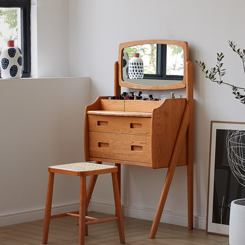 Modern Dresser With Drawers Mirror Girl Wooden Dresser