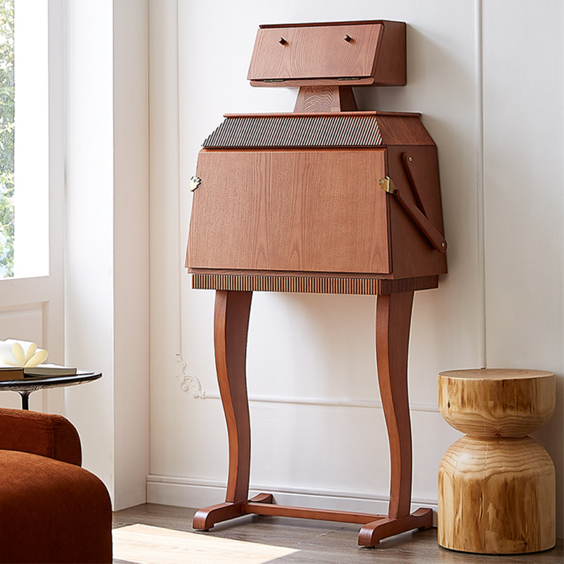 Creative modern cabinet home furniture wine cabinet solid wood storage cabinet
