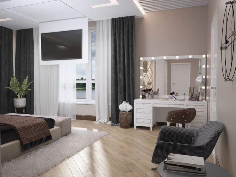 200㎡ light luxury duplex, urban style!