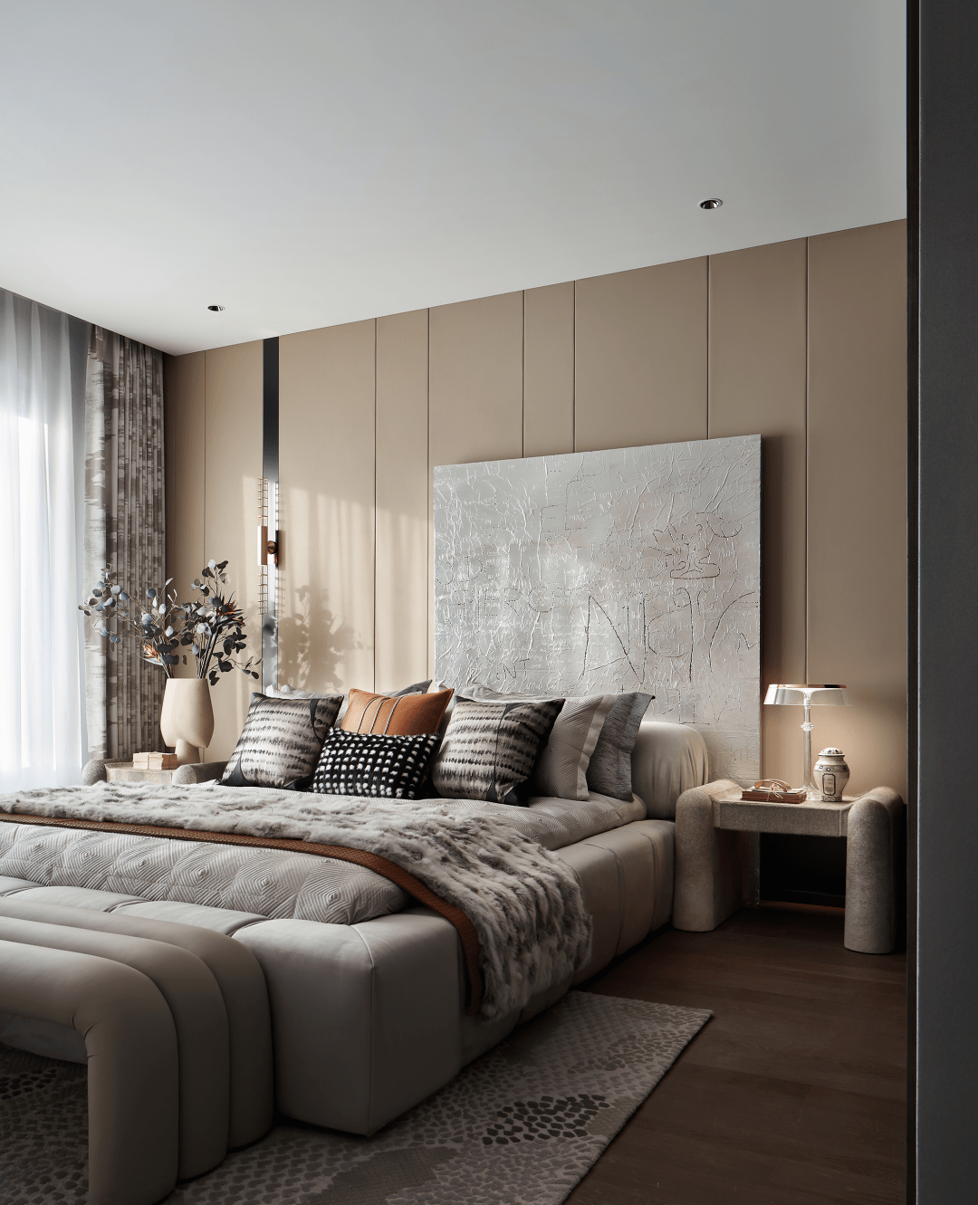 First release｜245㎡ luxury apartment in Shenyang, the interior has a unique texture!