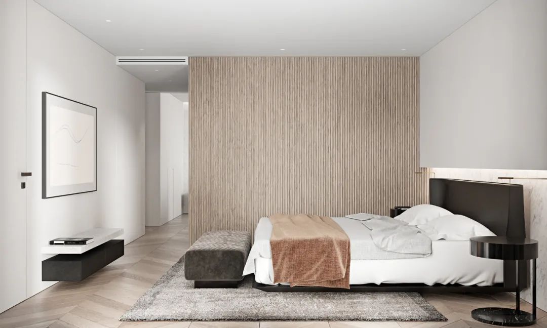 150㎡ minimalist apartment, the simpler the better the design