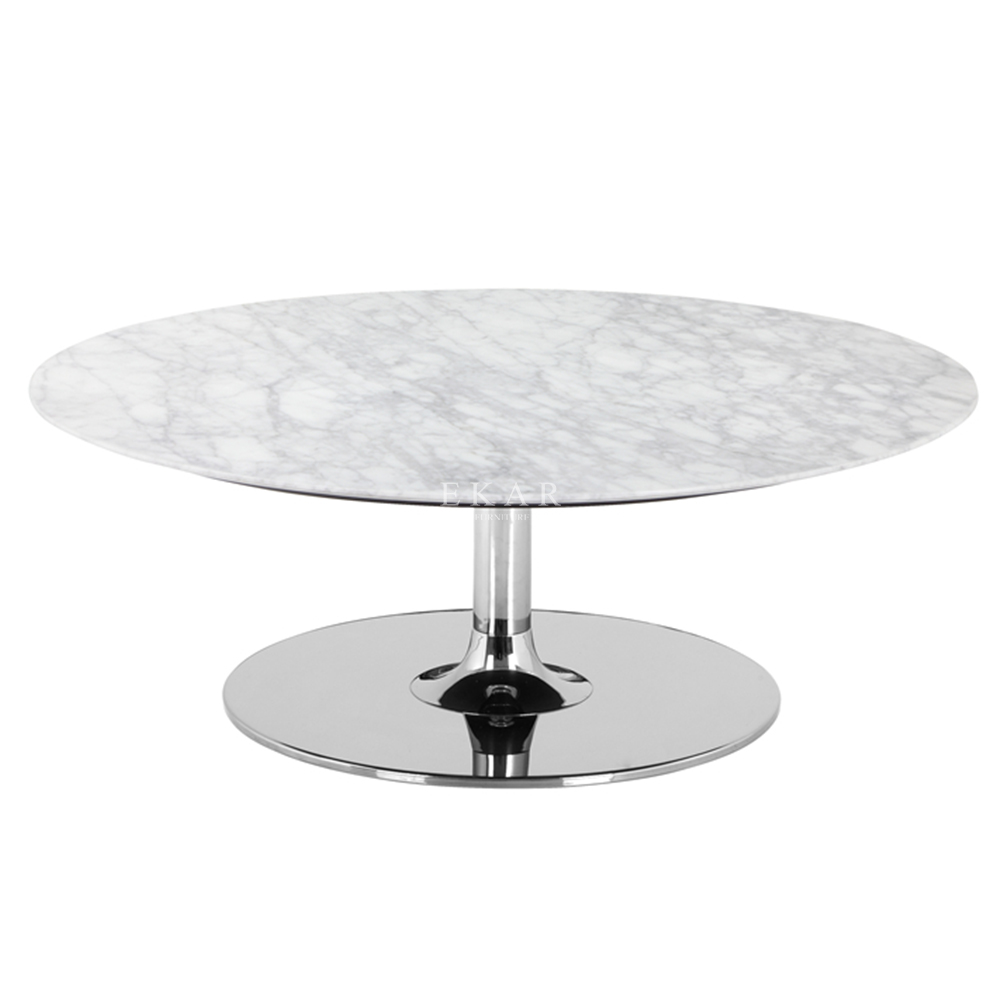 Sleek Marble Dining Table Design
