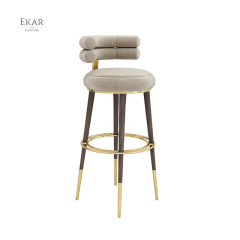 EKAR FURNITURE light luxury series fabric chair