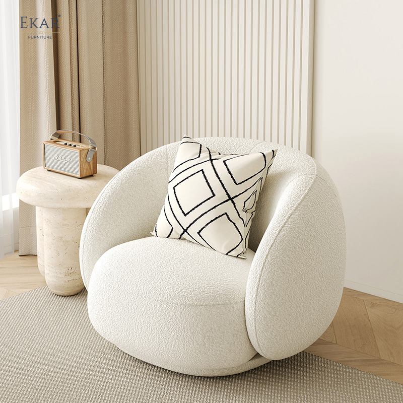 EKAR FURNITURE Fabric Lounge Chair