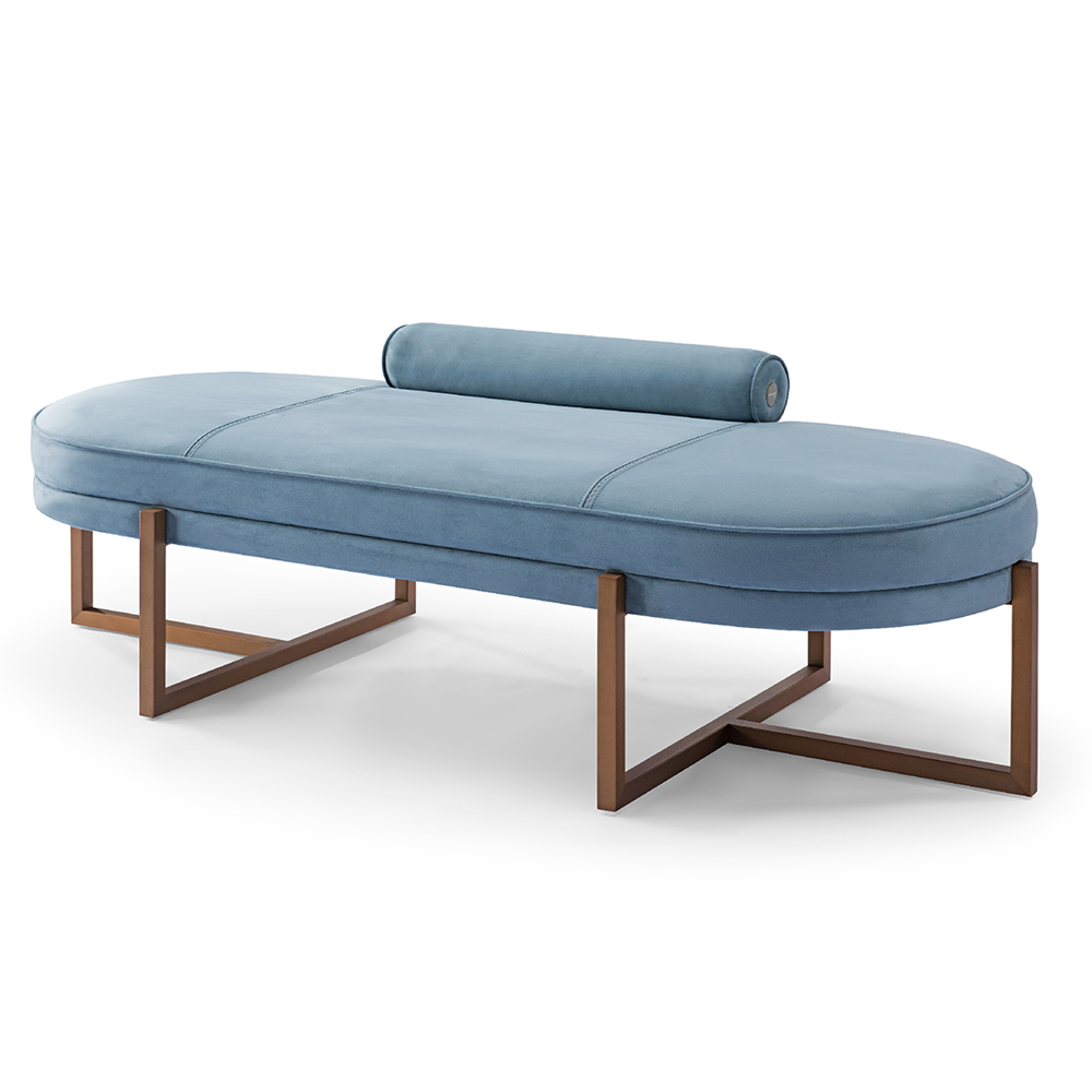 Elegantly designed bedroom bench