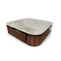 Contemporary Marble Coffee Table