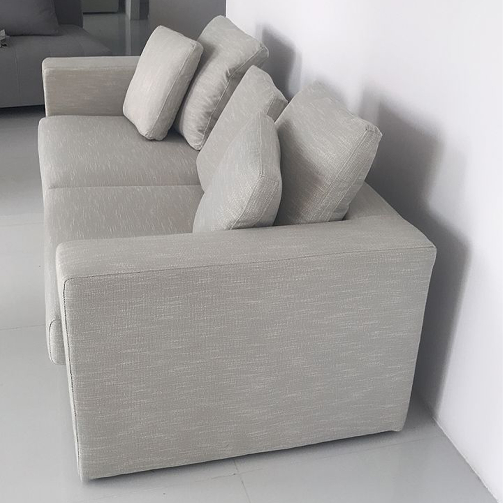 Comfortable Fabric Wooden Frame Sofa 