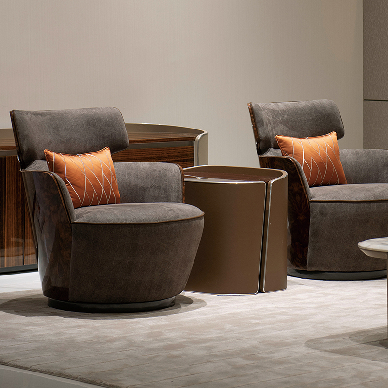 2019 New Leather High End Modern Luxury Sofa Set