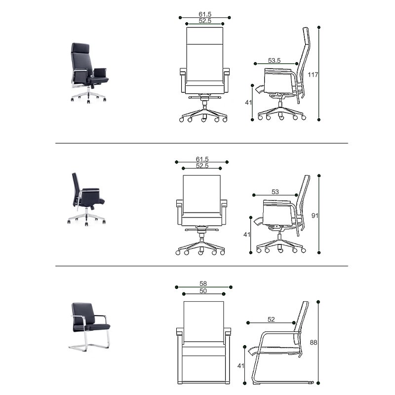 Versatile lift-up office chair