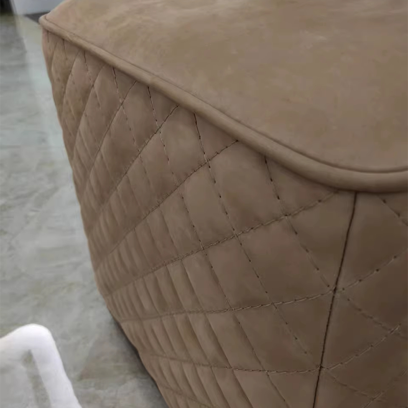 Handcrafted upholstered seat