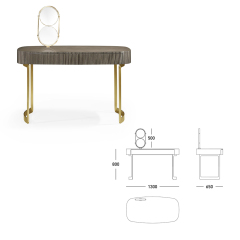 Bedroom modern advanced minimalist design style dresser