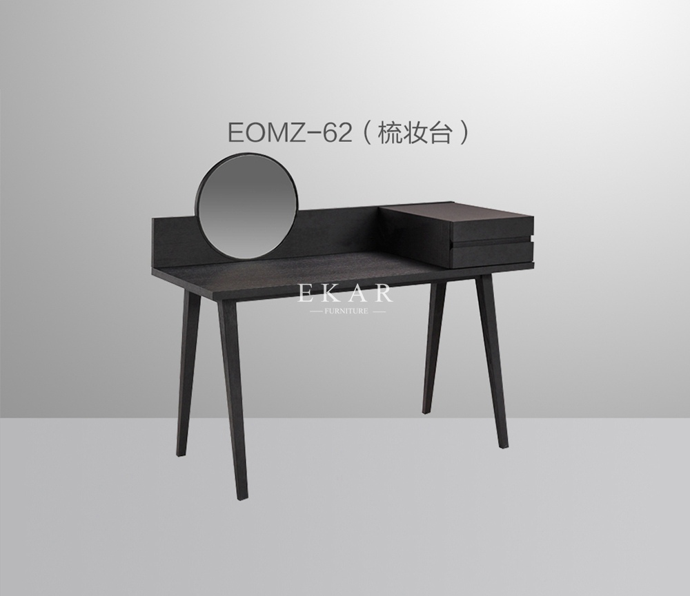 Modern New Design With Round Mirror Dressing Table