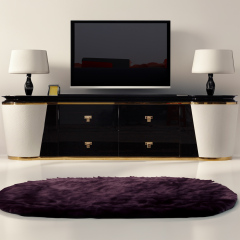 Modern design style luxury TV cabinet