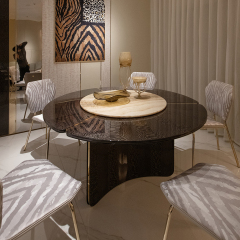 Stylish metal legs modern dining room dining chair