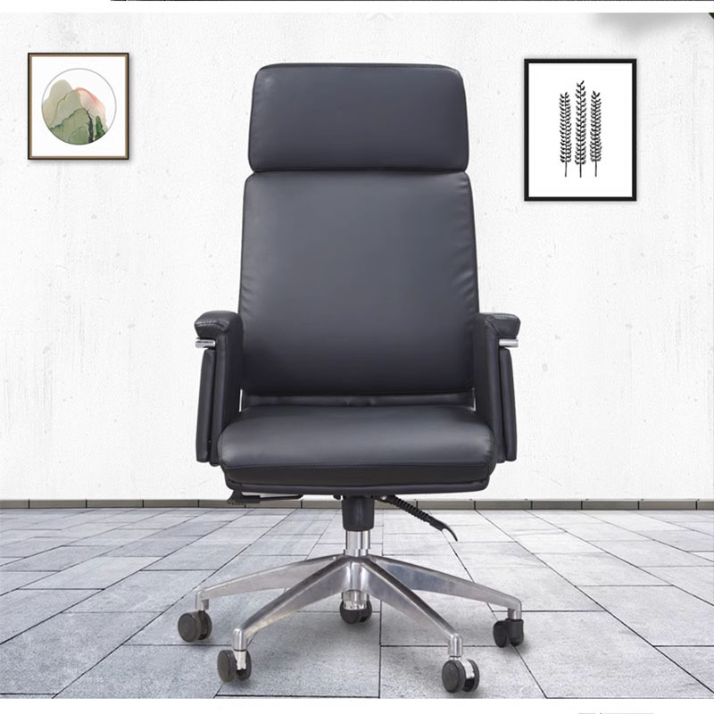 Adjustable Leather Office Chair - Elevate Your Workspace Comfort