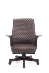 Height-Adjustable Swivel Office Chair with Casters - Versatile Ergonomic Seating