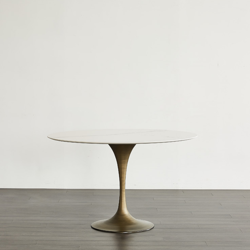 Modern Metal Base Table