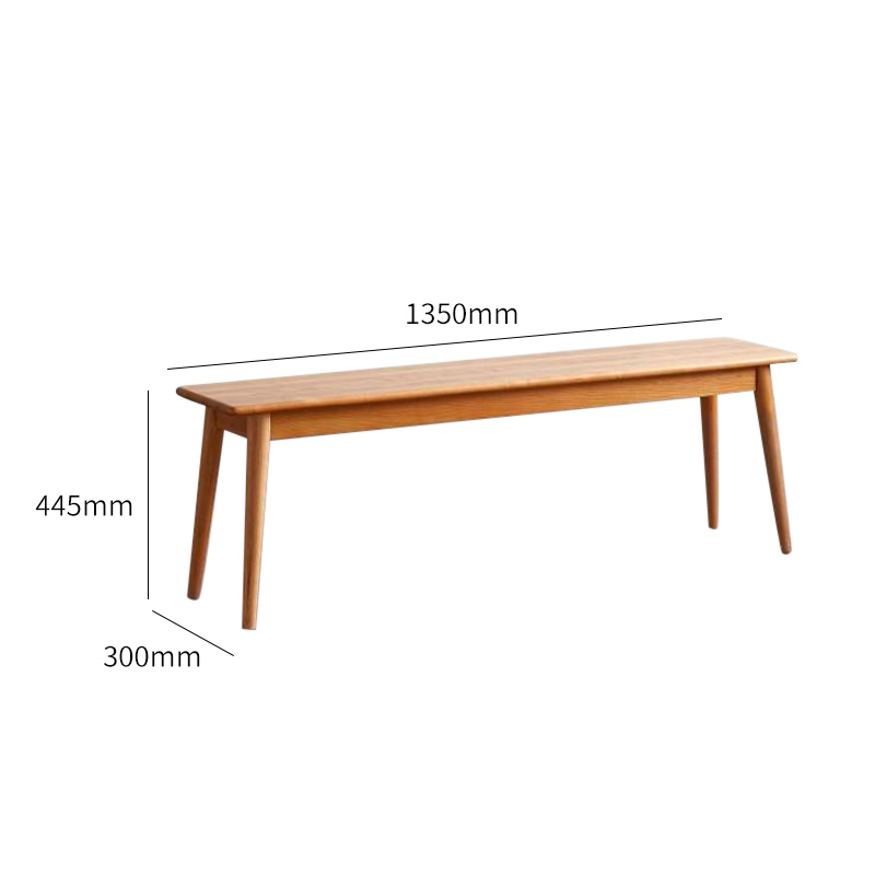 Modern Dining Table with Wood Finish