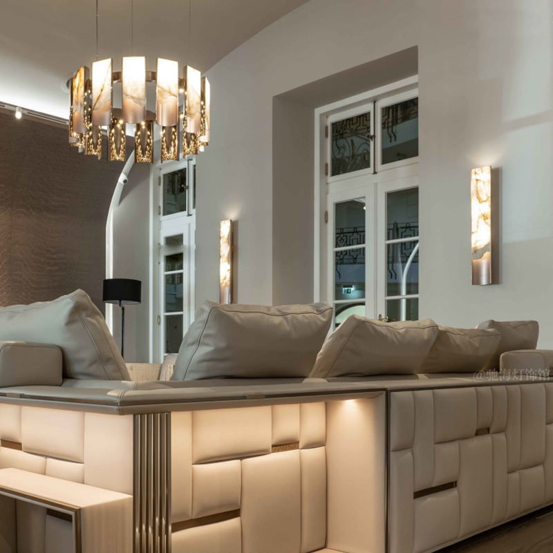 Texture Patterned Living Room Pendant Light