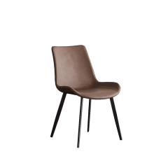 Carbon Steel Leg Dining Chair