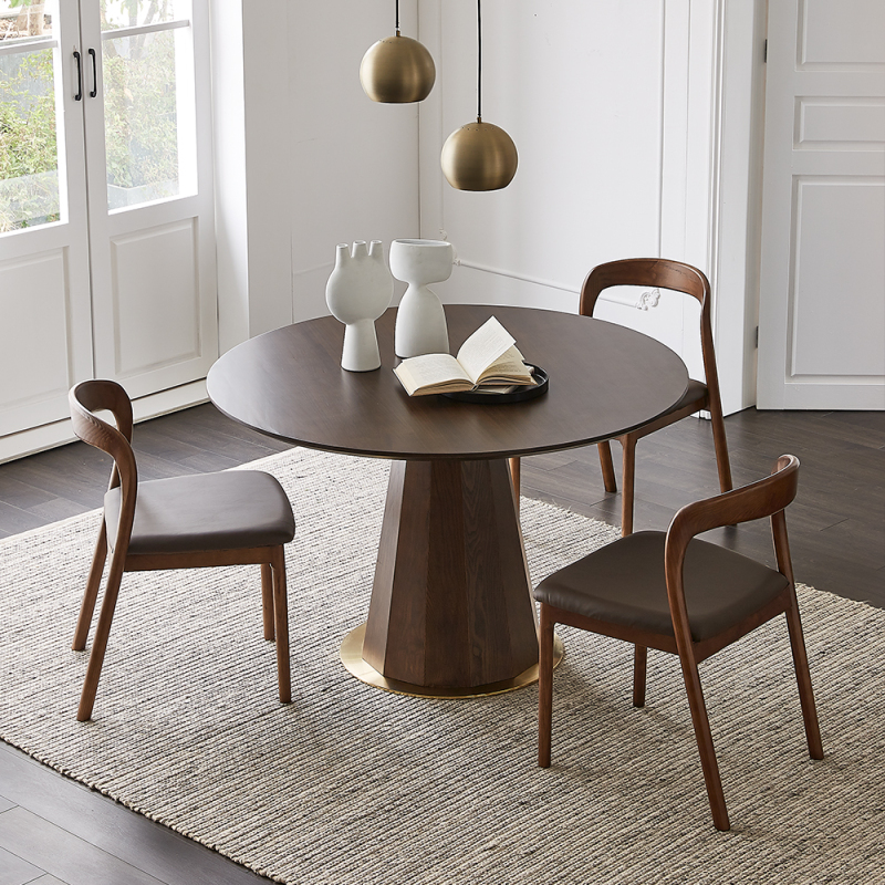 Solid Wood Dining Table and Chair Set