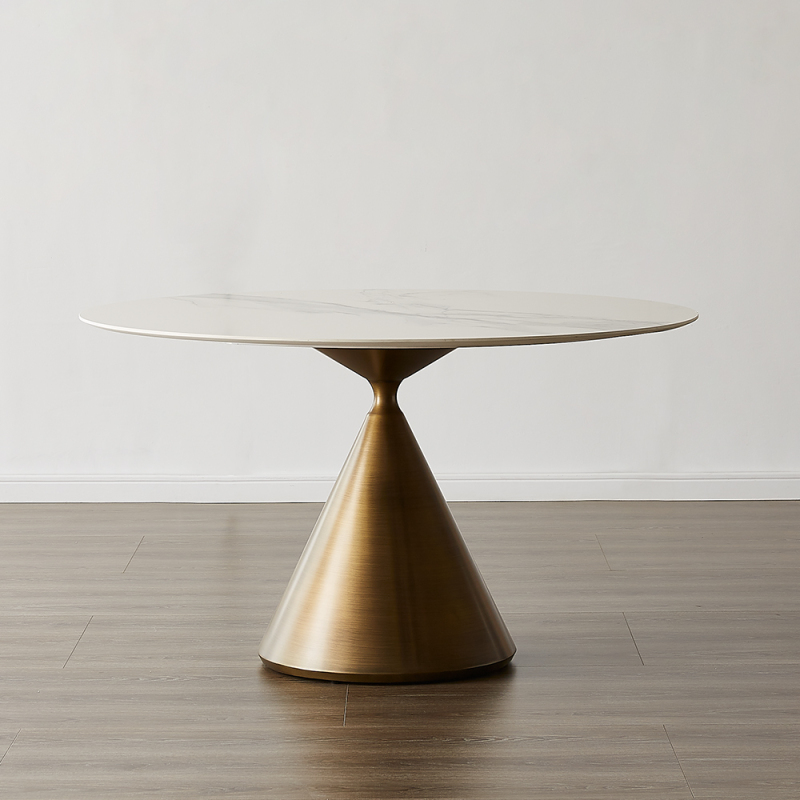 304 Stainless Steel and Slate Dining Table