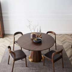 Solid Wood Dining Table and Chair Set