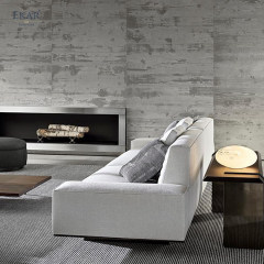 Metal Frame Single-Arm Modular Sofa Customizable Comfort and Style