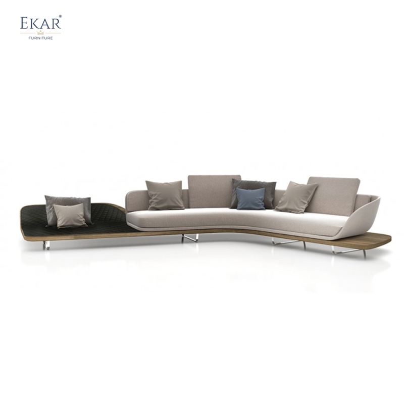 Corner Sofa with Armrests