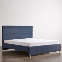 Eco-Friendly Microfiber Leather Bed