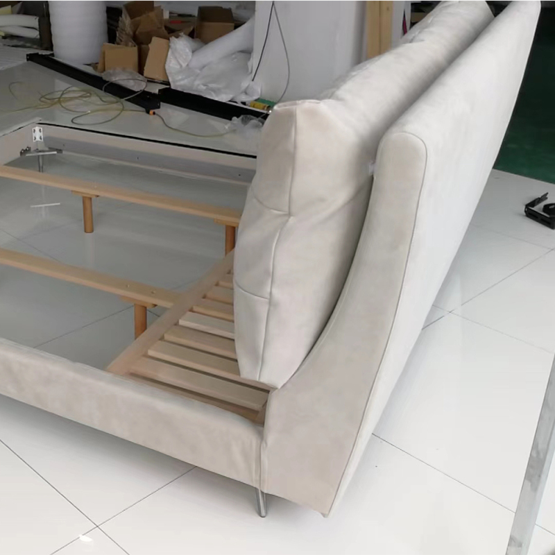 Sleek Modern Bedroom Set with Metal Legs - Complete Furniture Ensemble