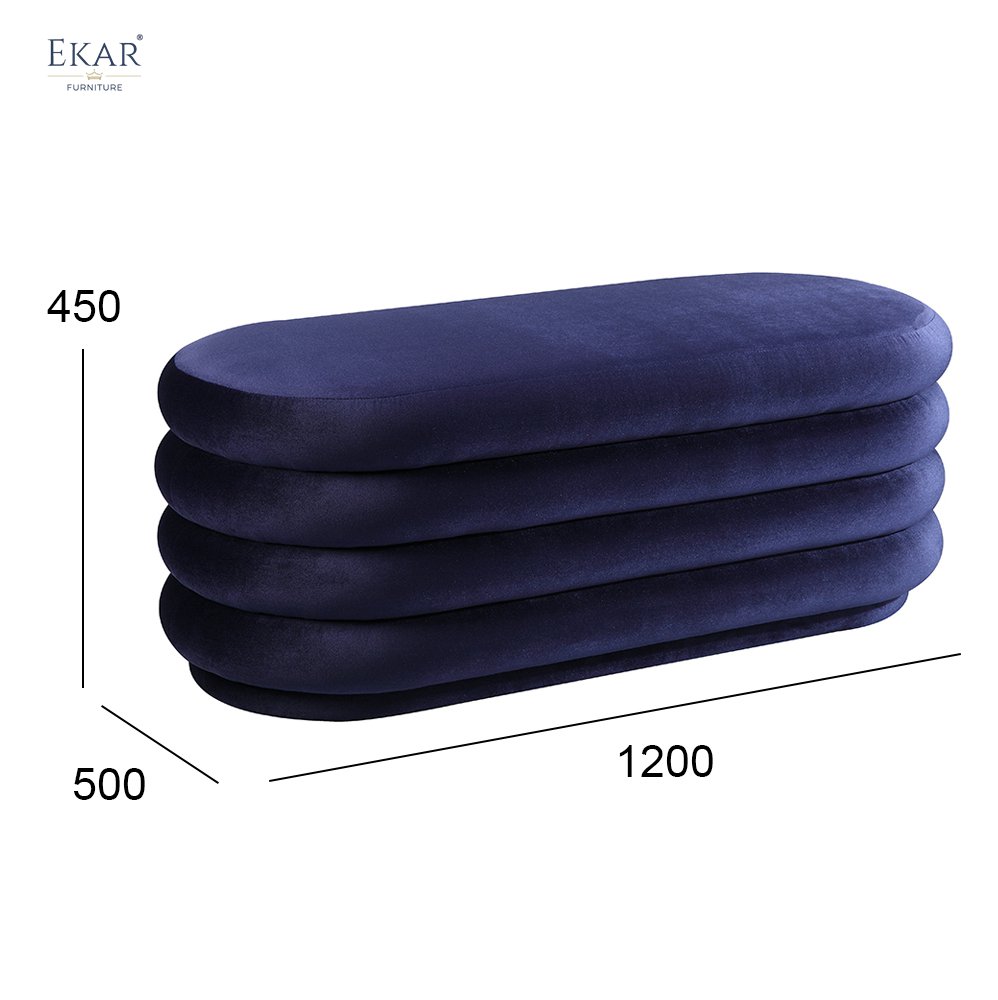 Comfortable Round Ottoman