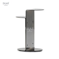 Irregular Metal End Table - Contemporary Metallic Charm