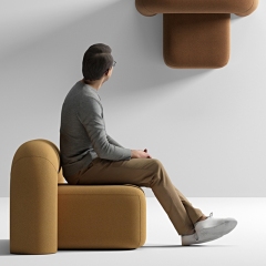 EKAR Modern Furniture - Stylish Living Room Lounge Chair