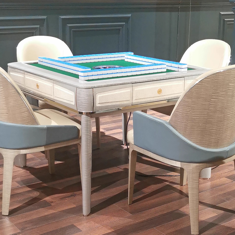 Recreational Mahjong Table for Leisure and Entertainment