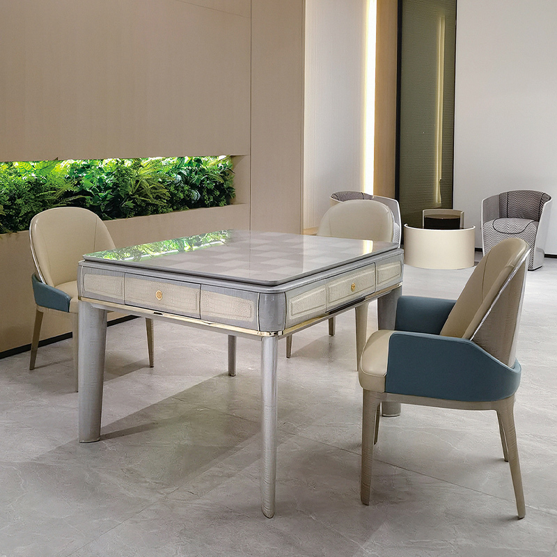 Recreational Mahjong Table for Leisure and Entertainment