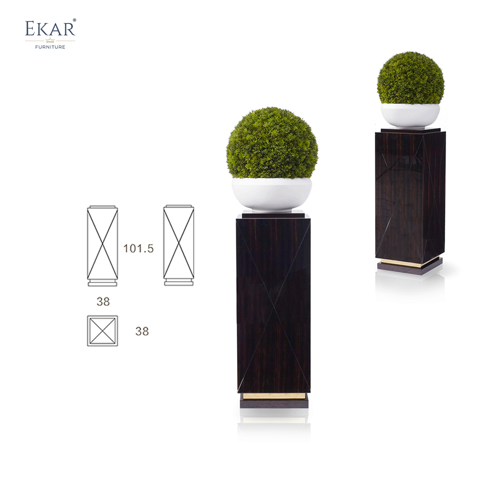 EKAR FURNITURE light luxury wooden flower Stand