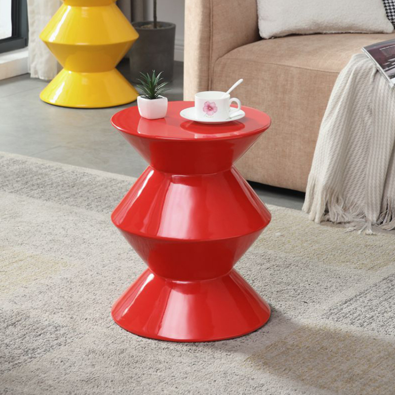 Irregular Corner Side Table with Modern Design - Contemporary Accent Furniture