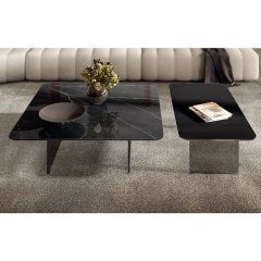 Modern style living room marble coffee table