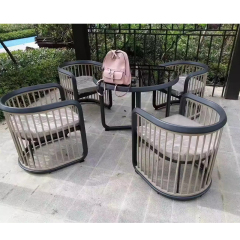 Comfortable outdoor sofa chair